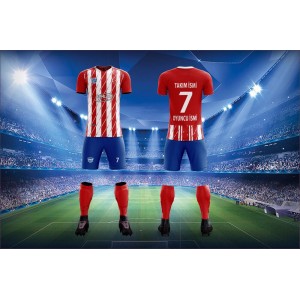 Dijital Baskı Erkek Futbol Forma - 39